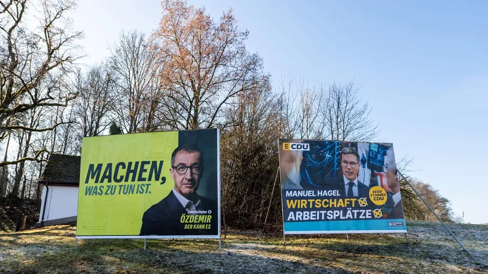 Grüne und CDU liegen in Baden-Württemberg laut Umfrage gleichauf