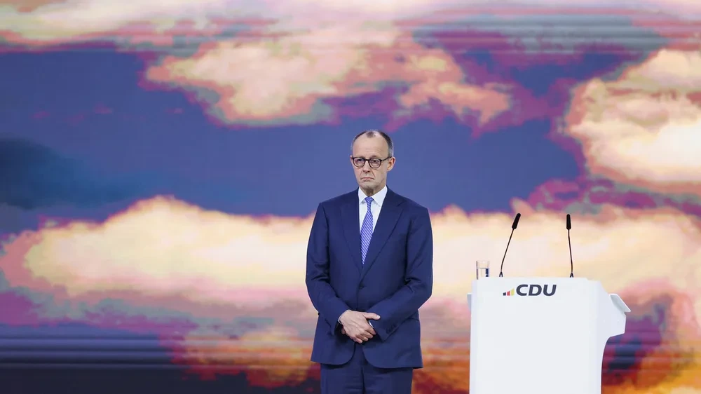 Friedrich Merz erinnert an die Regierungsverantwortung für Deutschland