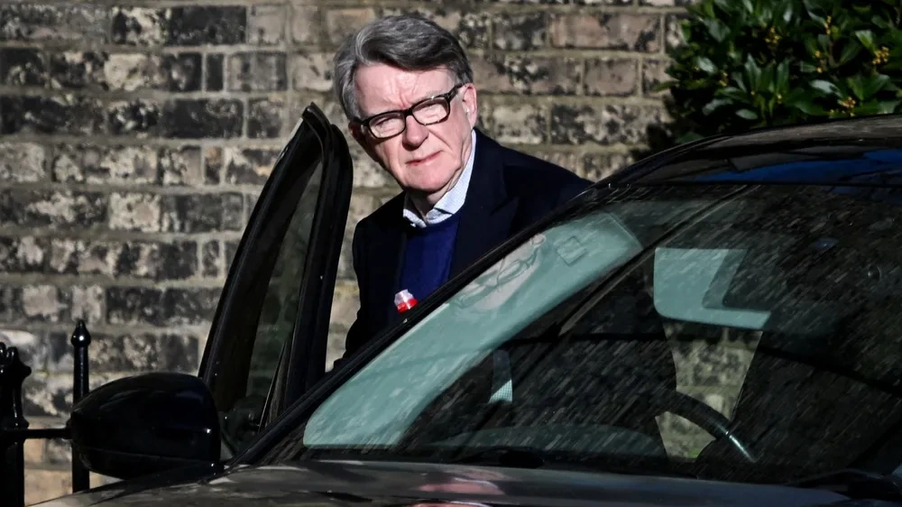 Britischer Ex-Minister Peter Mandelson festgenommen