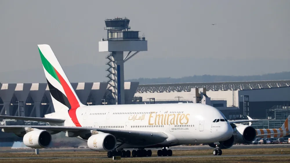 Erster Flug aus Dubai in Frankfurt gelandet