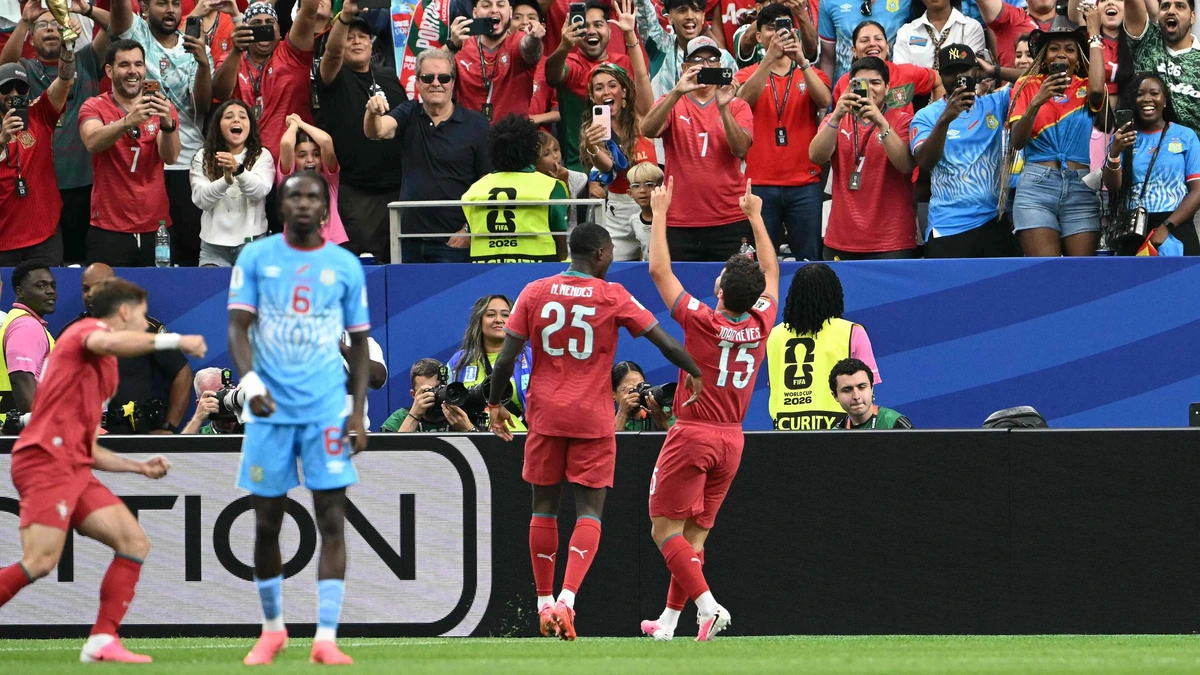 LIVE WK 2026 | Portugal met Ronaldo razendsnel op voorsprong tegen DR Congo, Isak slaat groepstraining over bij Zweden