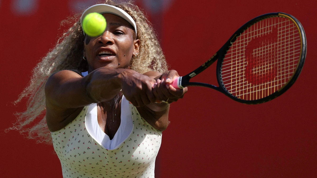 Rentree Serena Williams op grastoernooi in Londen abrupt voorbij, titelverdedigster Mertens klaar in Rosmalen