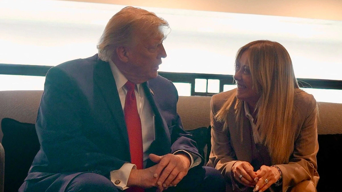 Trump haalt keihard uit naar Meloni na rel over ’smeken’ om foto: ’Haar populariteitsniveau in Italië is slecht’