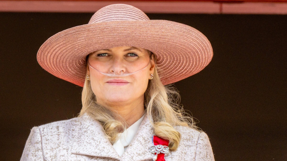 Noorse kroonprinses Mette-Marit heeft nieuwe long gekregen