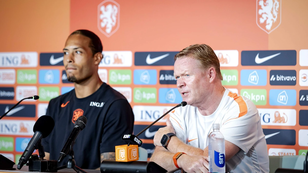 Teruglezen: Ronald Koeman en Virgil van Dijk kijken uit naar eerste WK-duel met Japan