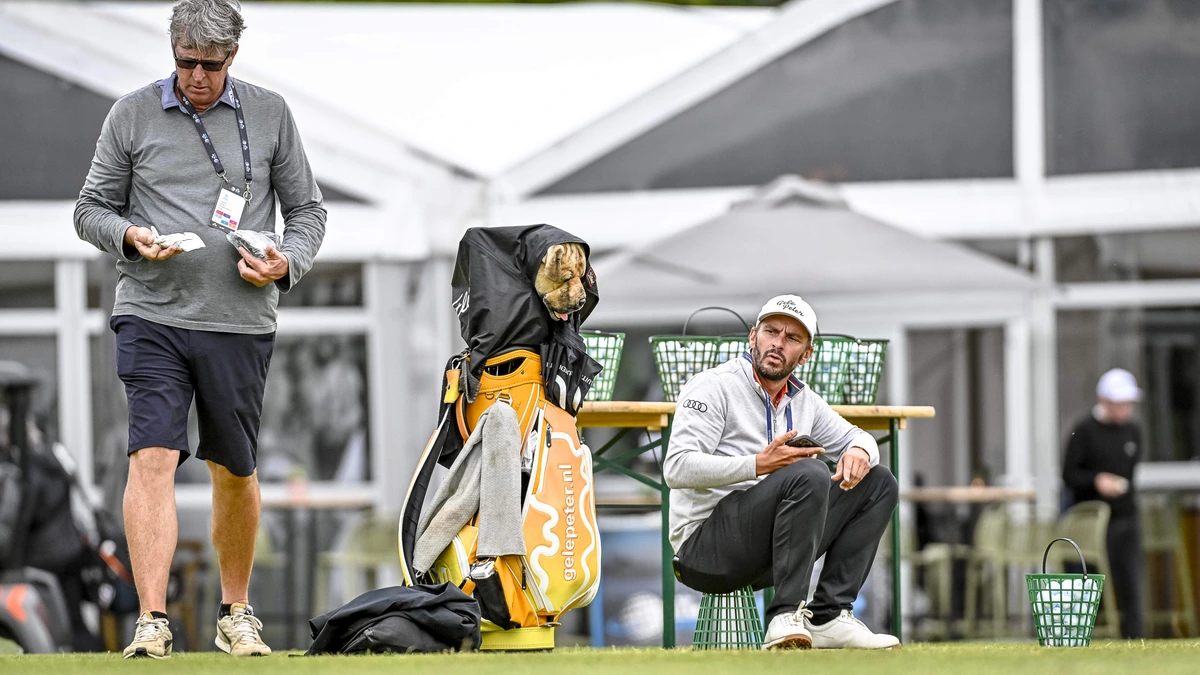 Chemie tussen Joost Luiten en caddie Alan Burns zichtbaar aangetast ’the day after’ op KLM Open: hoe stevig is de lijm?