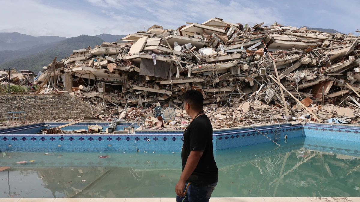 Angst om vermisten na aardbevingen in Venezuela: ’De vraag is of er genoeg reddingswerkers zijn om haar op tijd onder het puin vandaan te halen’