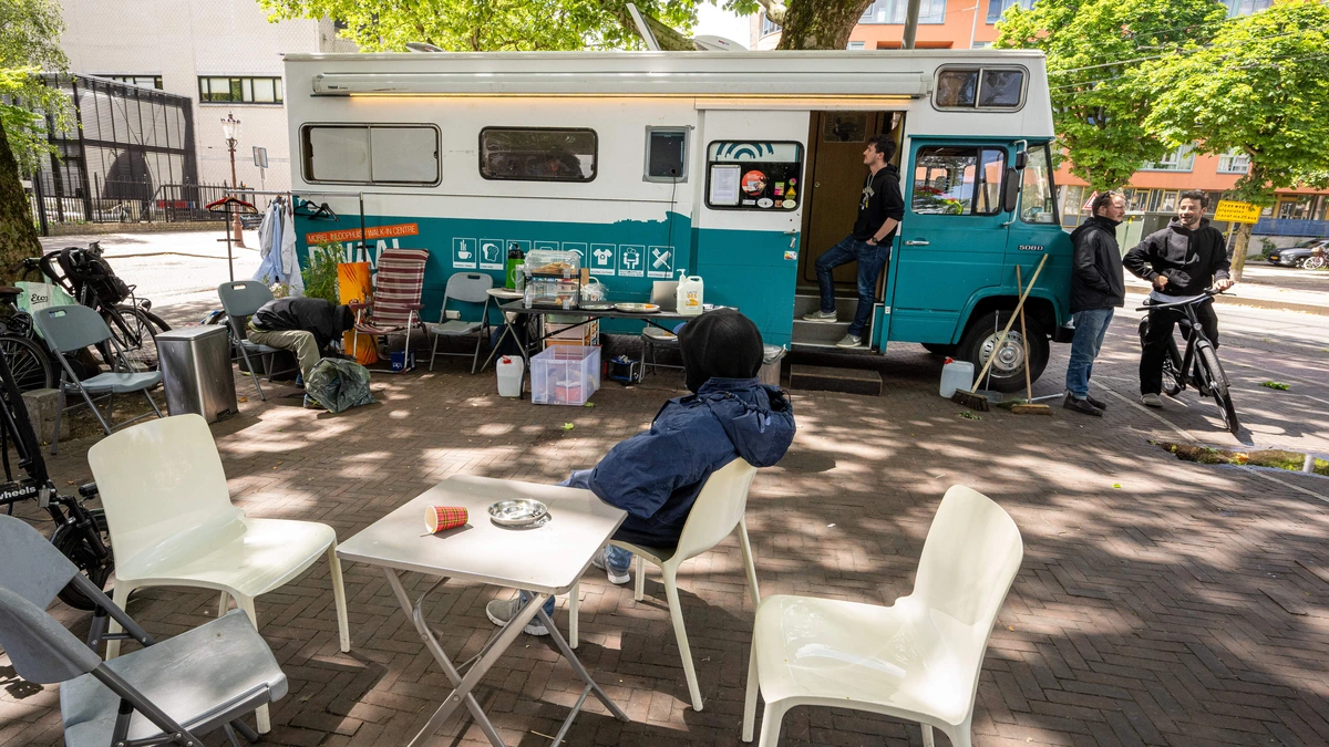 Amsterdamse buurt worstelt met verslaafden: ’In Oosterpark heb je de beste crack van Nederland’