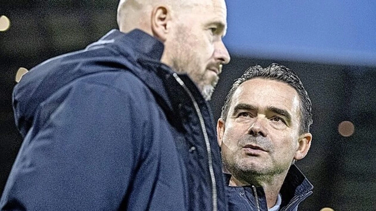 Erik ten Hag na recordtransfer: ’Les geleerd bij Ajax van Marc Overmars’
