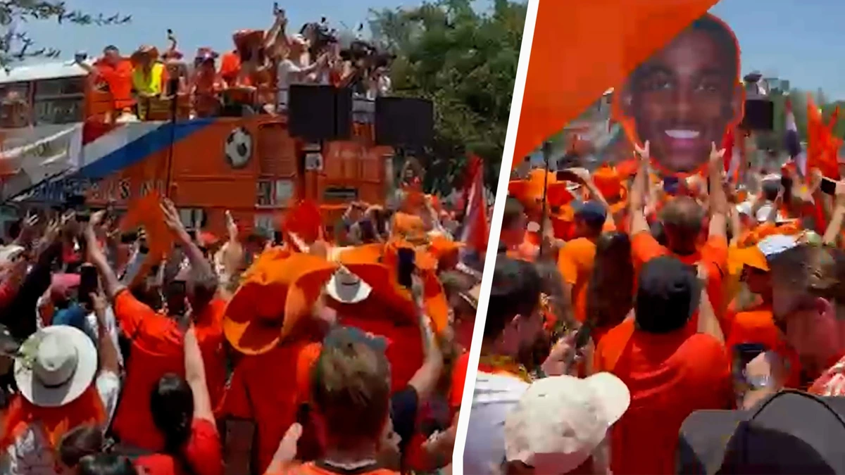 Monterrey op z’n kop: Oranjefans gaan van 'links naar rechts’ tijdens Oranjemars