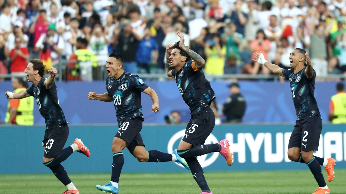 Paraguay in extase na winst in zestiende finale tegen Duitsland