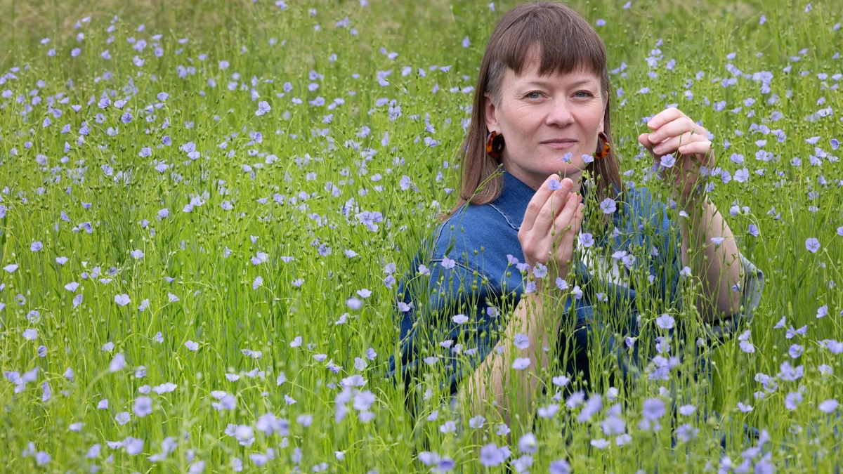 Modeontwerpster Joline Jolink verbouwt haar eigen kleding: ’Plezier zie ik ook als winst’