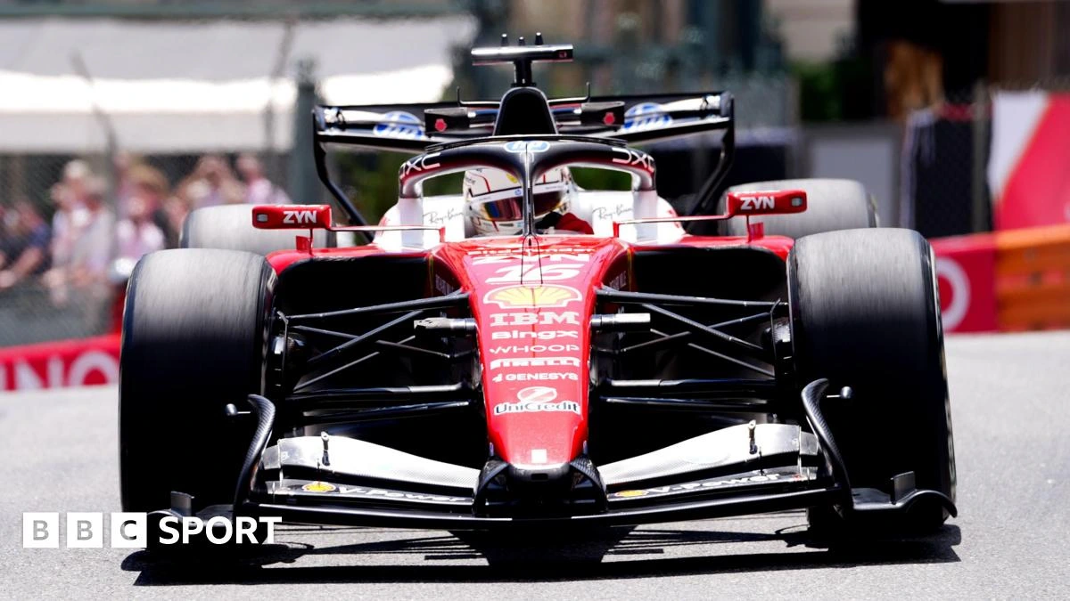 Leclerc heads Hamilton in Monaco first practice