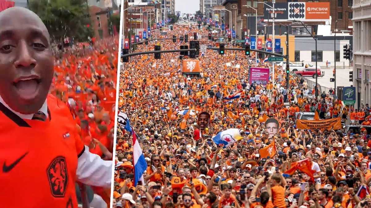 Burgemeester Kansas City gaat van ‘links naar rechts’ tijdens Nederlandse parade