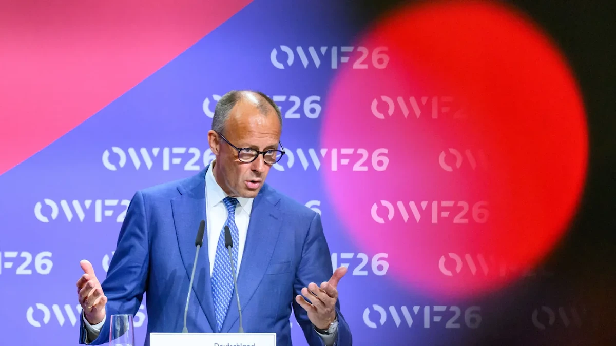 Kanzler Merz beim Ostdeutschen Wirtschaftsforum: „Müssen Reflex des Schlechtredens hinter uns lassen“
