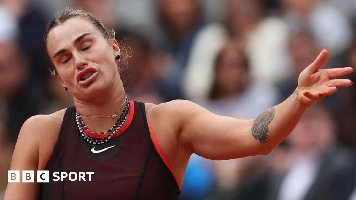 Sabalenka crumbles in French Open quarter-finals