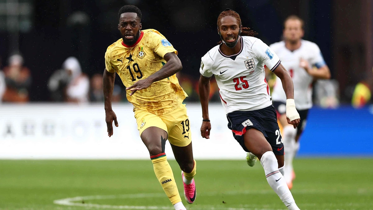 Engels international weigert de hand te schudden van voor verkrachting aangeklaagde Thomas Partey