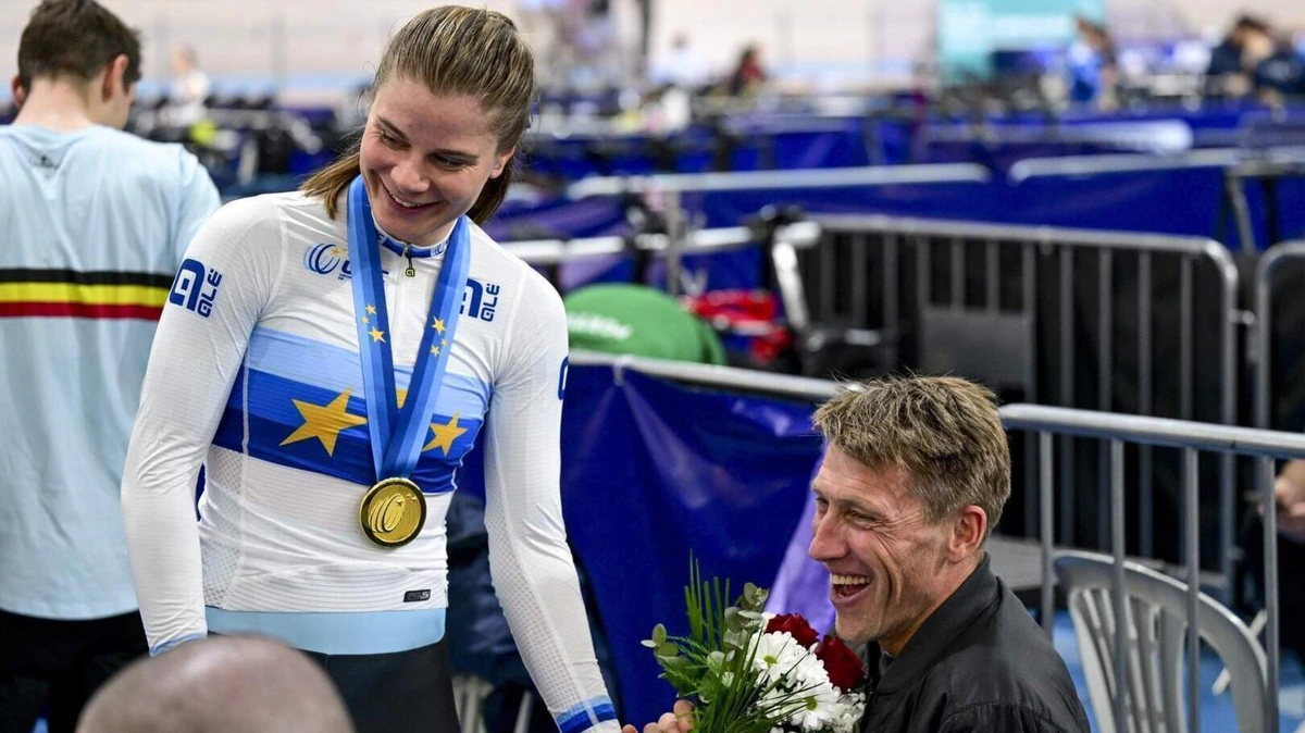 Lotte Kopecky en Axel Merckx delen foto’s van hun huwelijk: ’Een dag die we voor de rest van ons leven zullen koesteren’