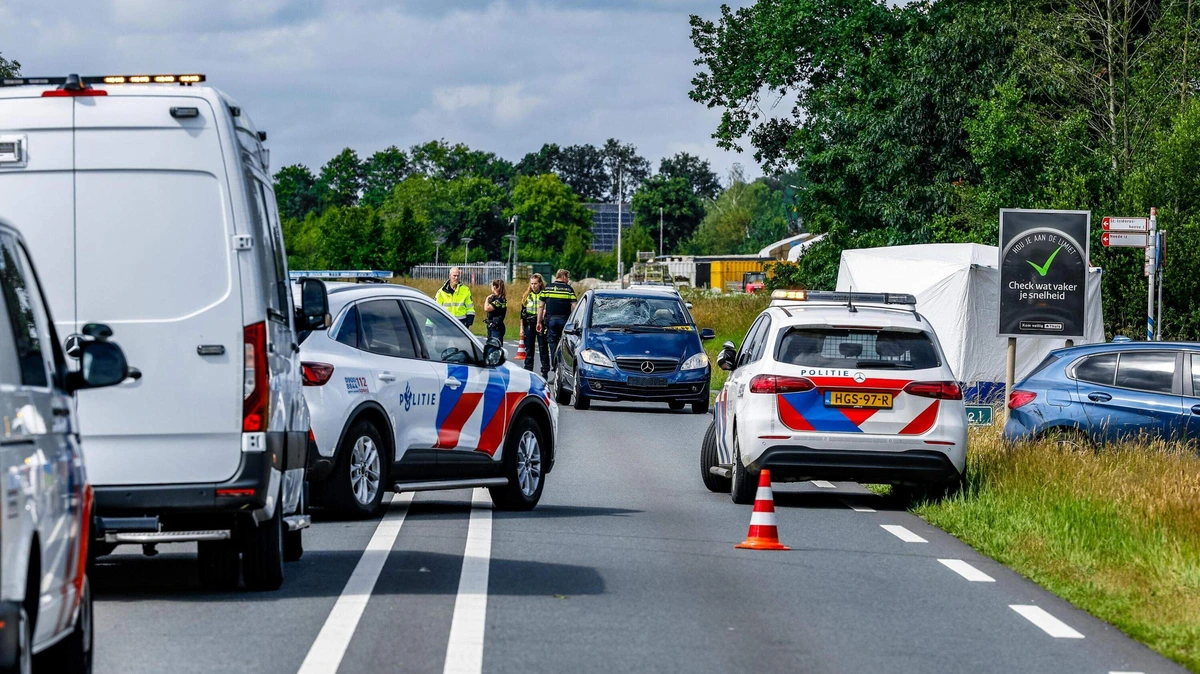 Fietser omgekomen door aanrijding bij Haaksbergen