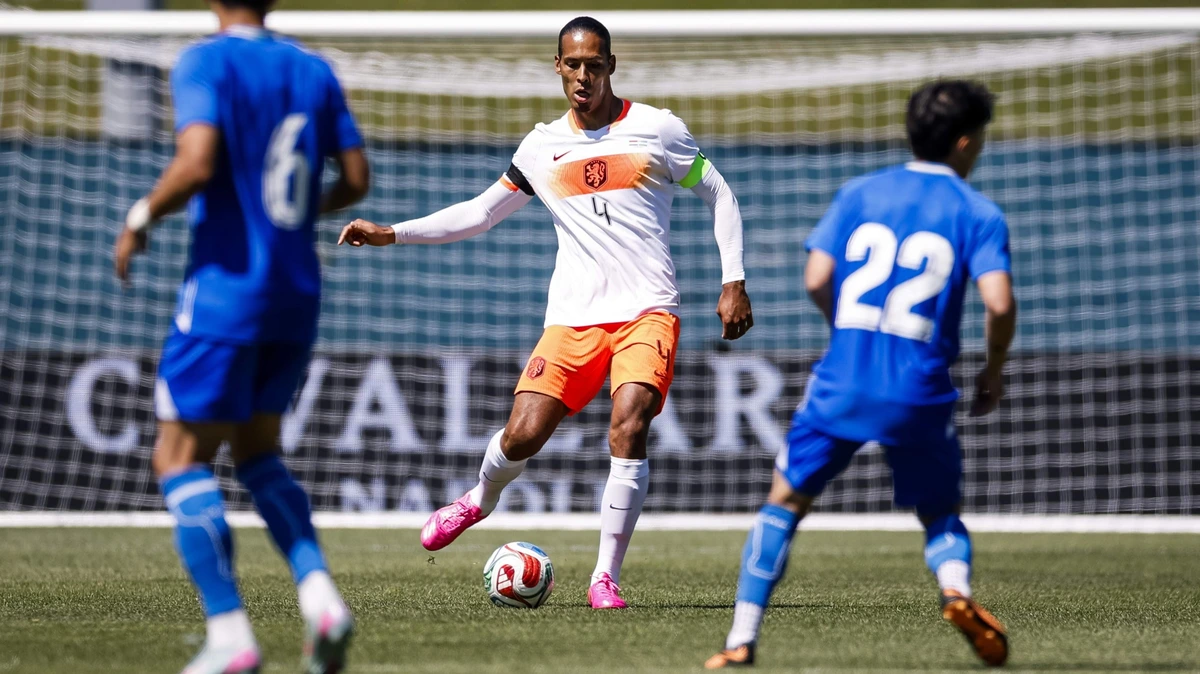 Virgil van Dijk baalt van wegvallen Jurriën Timber, ziet goede momenten en vindt winst tegen Oezbekistan het belangrijkste