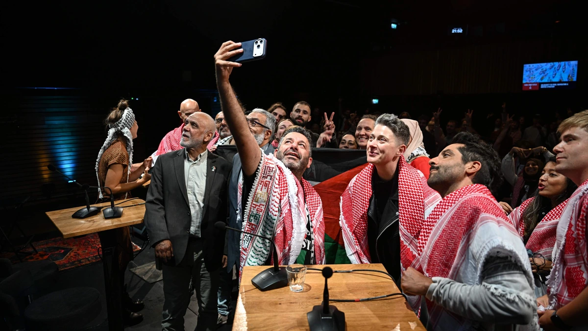 Verbijstering over bijeenkomst Hamas-activisten in Amsterdams cultureel centrum: ’Ze hebben wel wat uit te leggen’