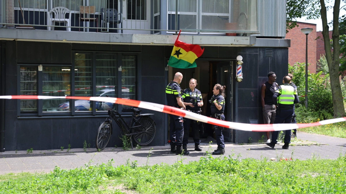 Discussie over zitplaats in kapsalon ontspoort: twee gewonden na schietpartij