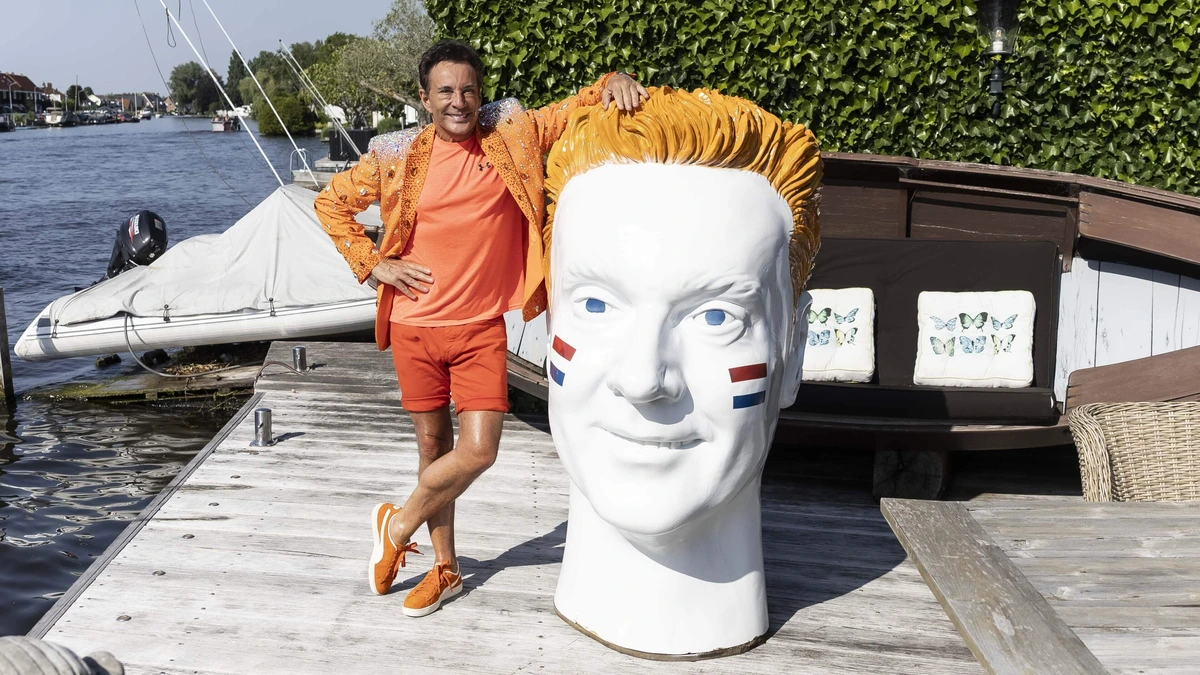 Gerard Joling bevangen door Oranje-koorts: ’Ik sla door, maar beter te veel dan te weinig!’