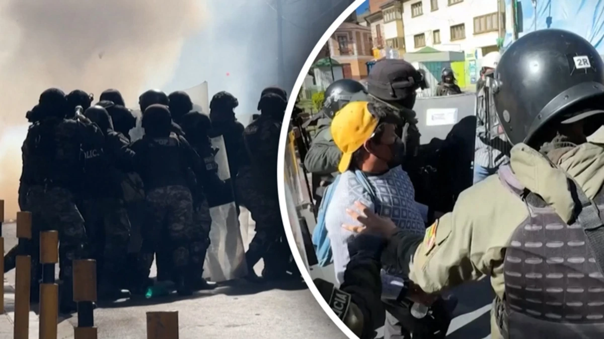 Confrontaties tussen boeren en politie in Bolivia: traangas bij protest tegen regering