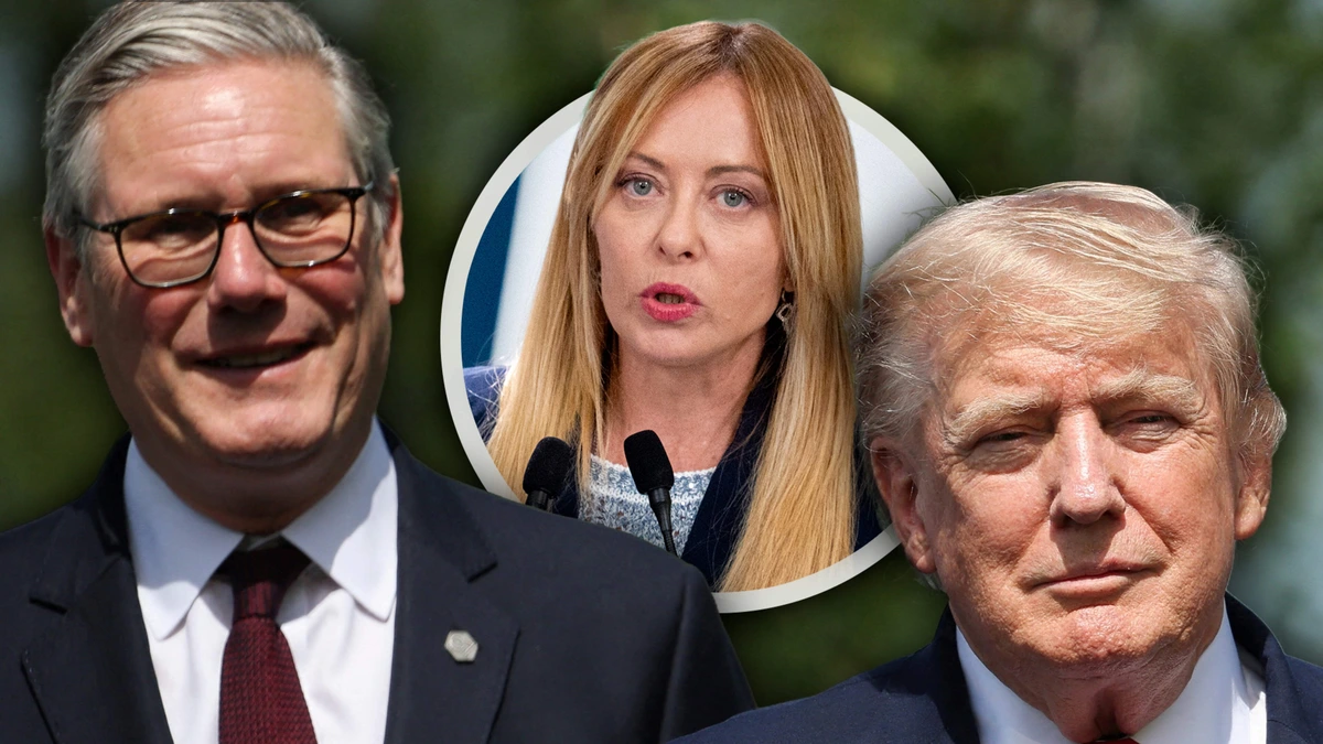 Genegeerde Starmer, ’chagrijnige’ Meloni en verjaardagscadeaus voor Trump: G7-top weer vol ongemakkelijke momenten