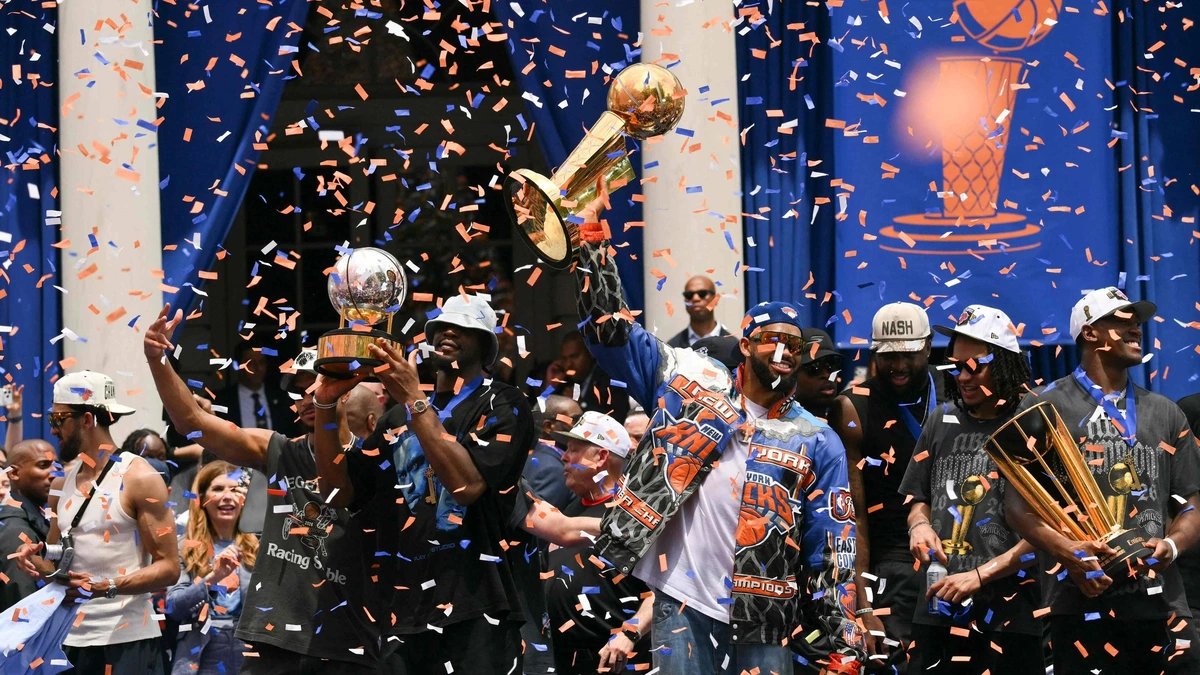 New York volledig op stelten: Knicks-fans vieren eerste NBA-titel in 52 jaar met parade