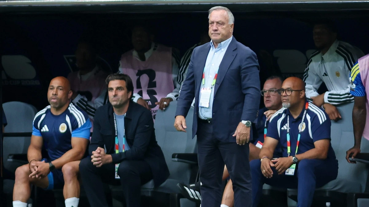 Curaçao-bondscoach Dick Advocaat blijft realistisch na afstraffing op WK 2026 door Duitsland
