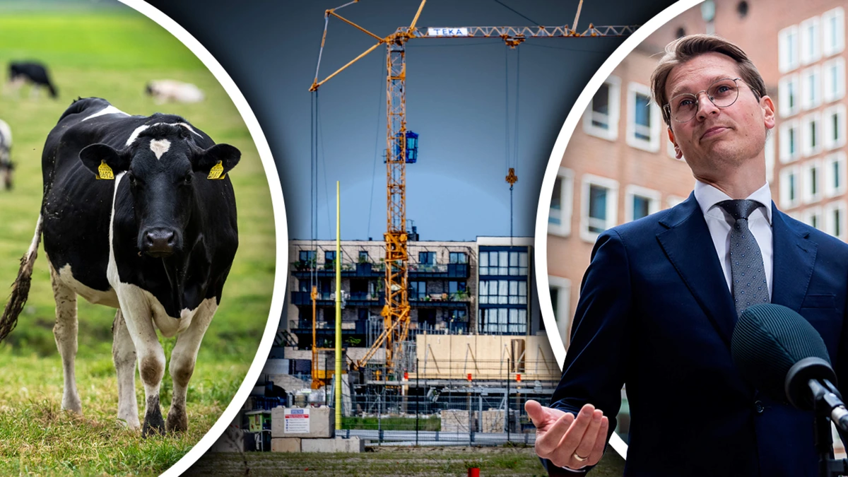 Minister Van Essen (D66) zet rem op snelle stikstofversoepeling: ’Ik zie veel hobbels op de weg’
