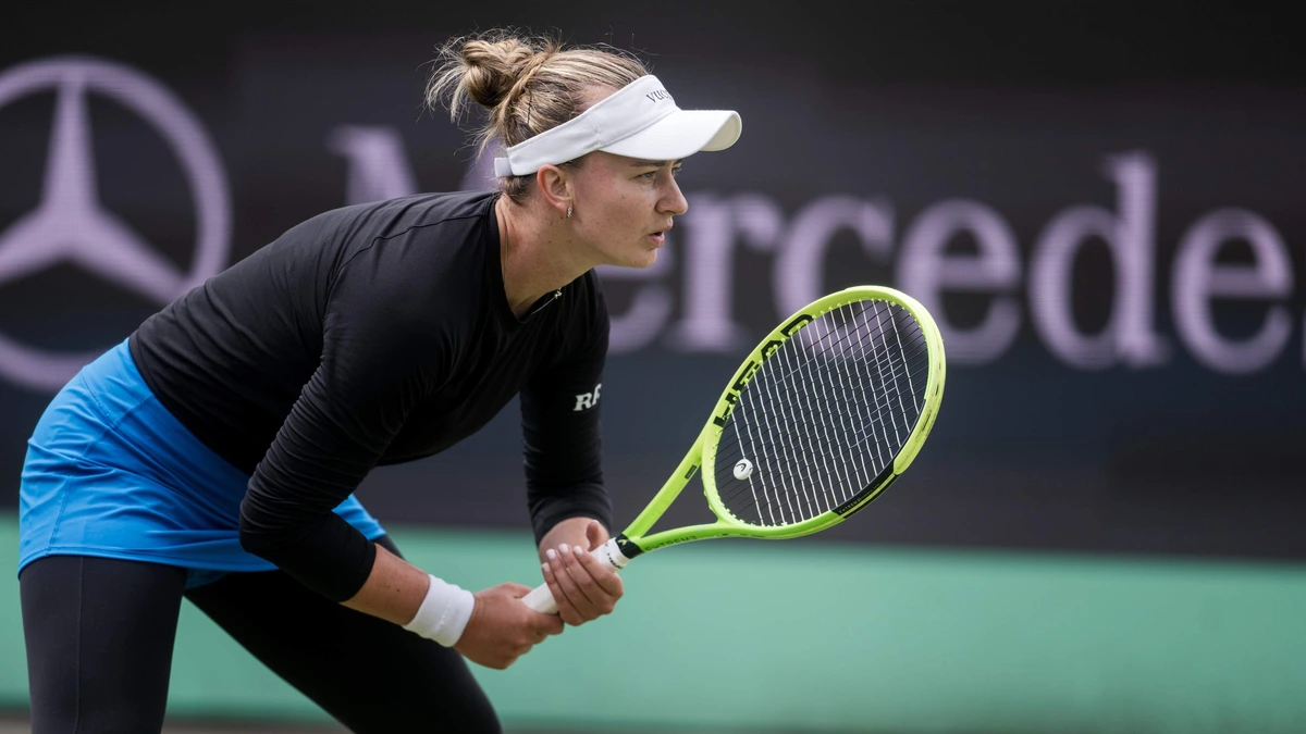 Barbora Krejcikova als eerste naar finale grastoernooi Rosmalen