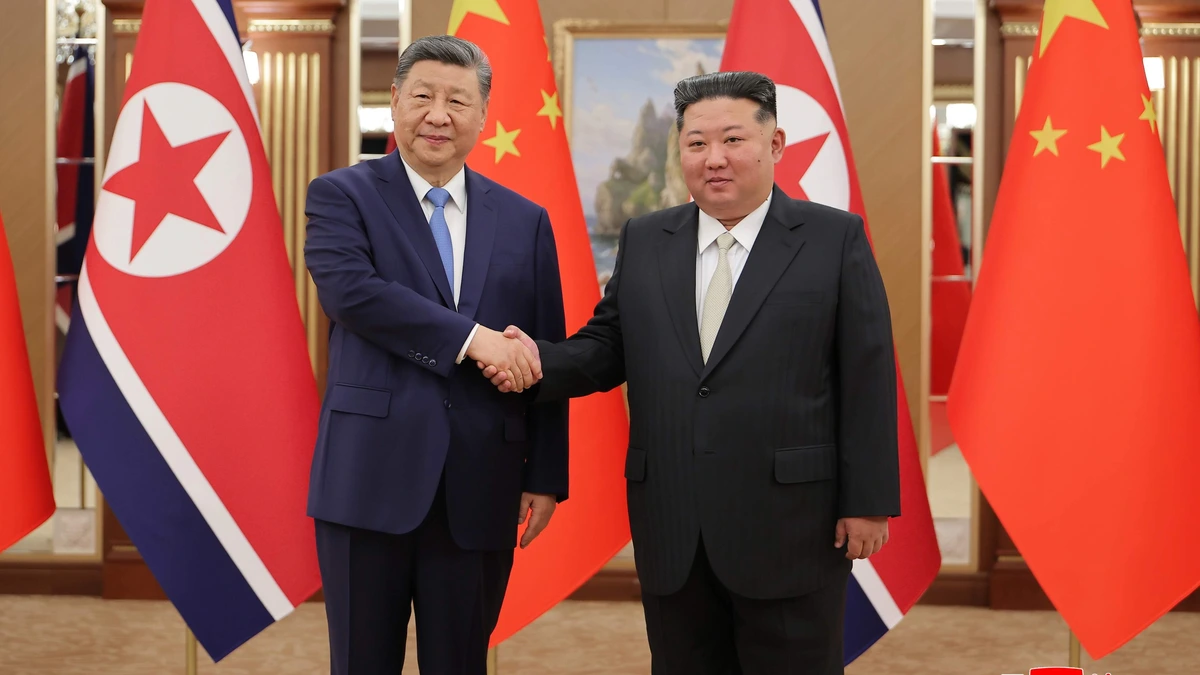 Noord-Korea en China zeggen banden verder aan te halen: ’Nieuw hoofdstuk’