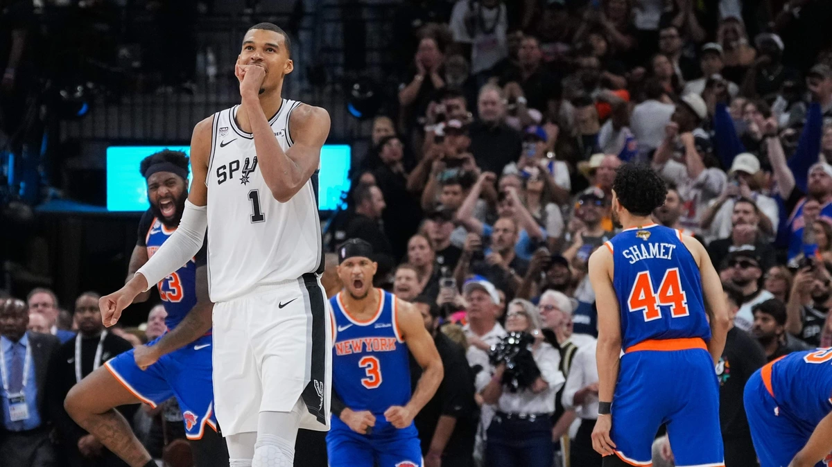 Nieuwe tik voor Victor Wembanyama: New York Knicks winnen opnieuw van San Antonio Spurs in NBA-finale