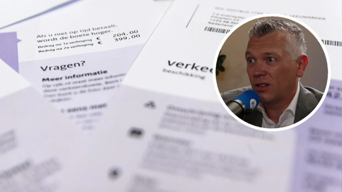 Wouter de Winther over stijging verkeersboetes: ‘Kabinet moet gewoon de kas vullen’