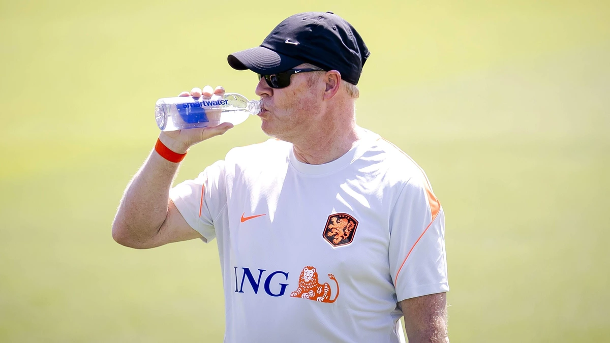 Ronald Koeman klaar met discussie over warmte en luchtvochtigheid: ’Dat heeft weinig zin’