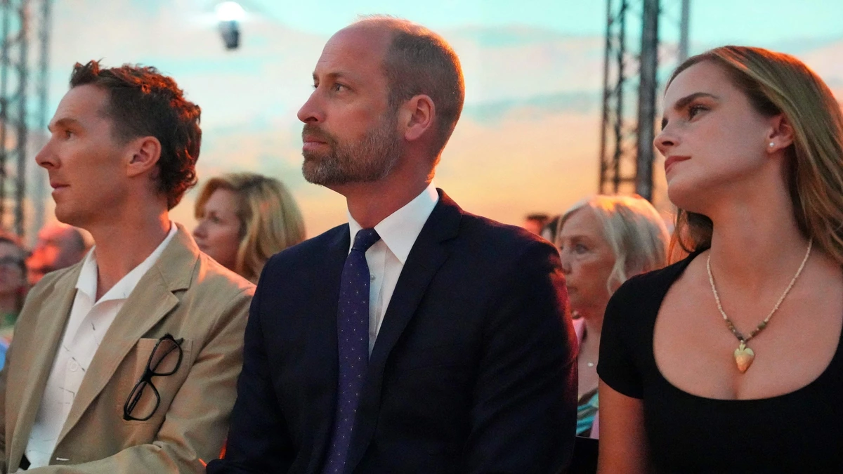 Prins William spreekt Watson en Cumberbatch over natuurbehoud