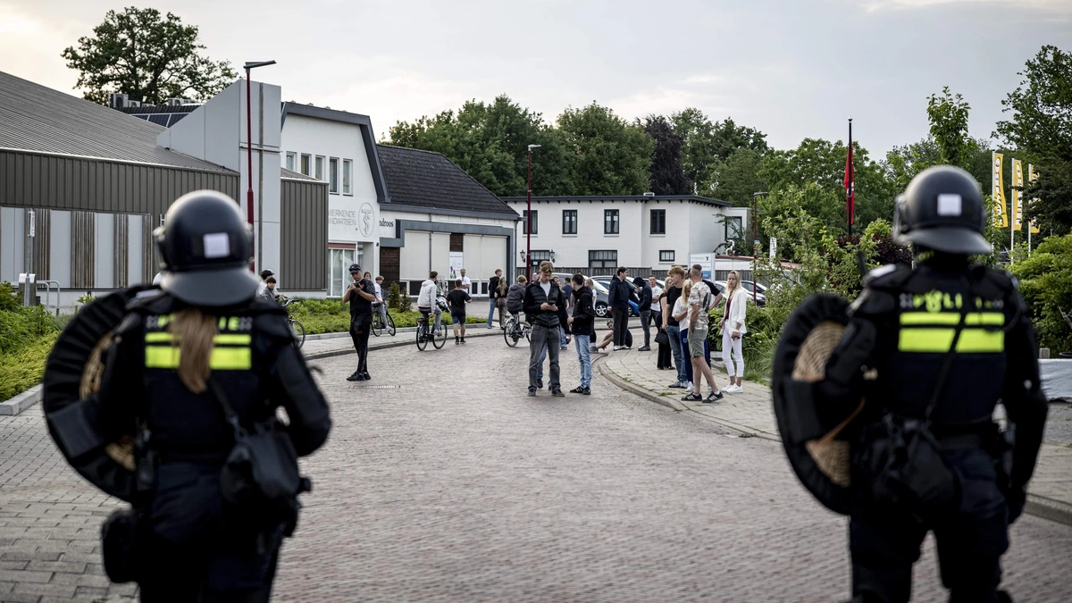 Extra maatregelen rond protest tegen asielopvang Vriezenveen