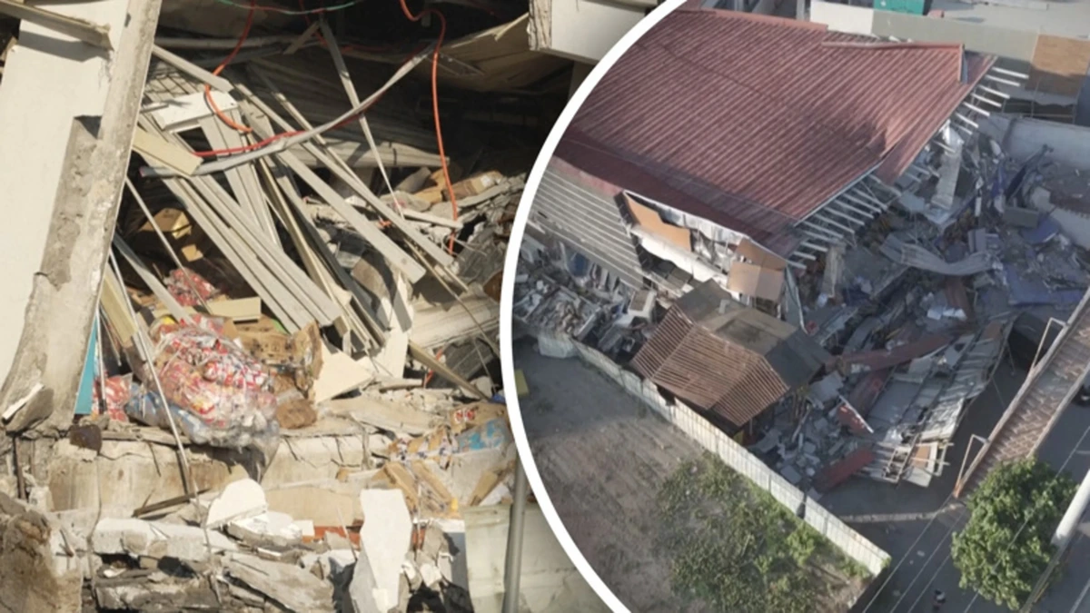 Minstens 37 doden na zware aardbeving Filipijnen: dronebeelden tonen ravage