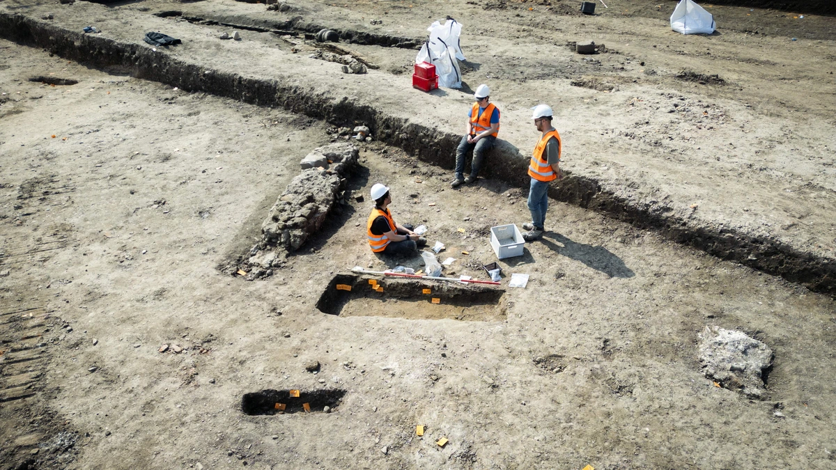 Archeologen graven grootste Romeinse baden van Nederland op in Nijmegen