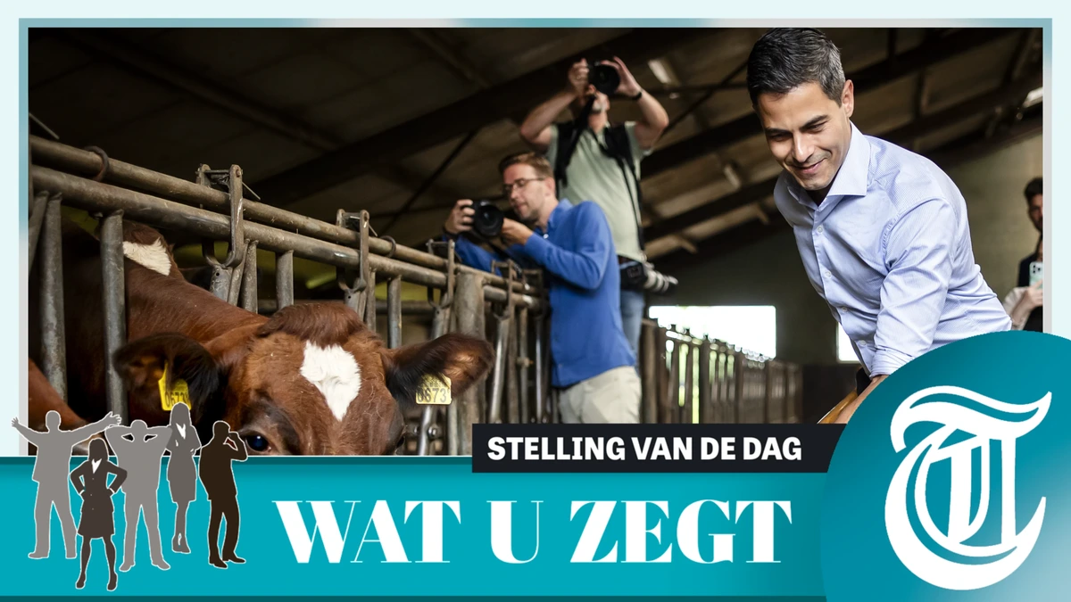 Stelling: stikstofbeleid Jetten noodzakelijk