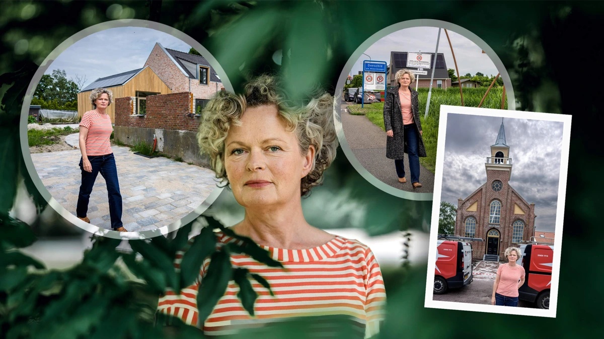 Met Anne-Gine Goemans door het decor van haar thriller: ’Oeps, we rijden nu over Nynke heen’