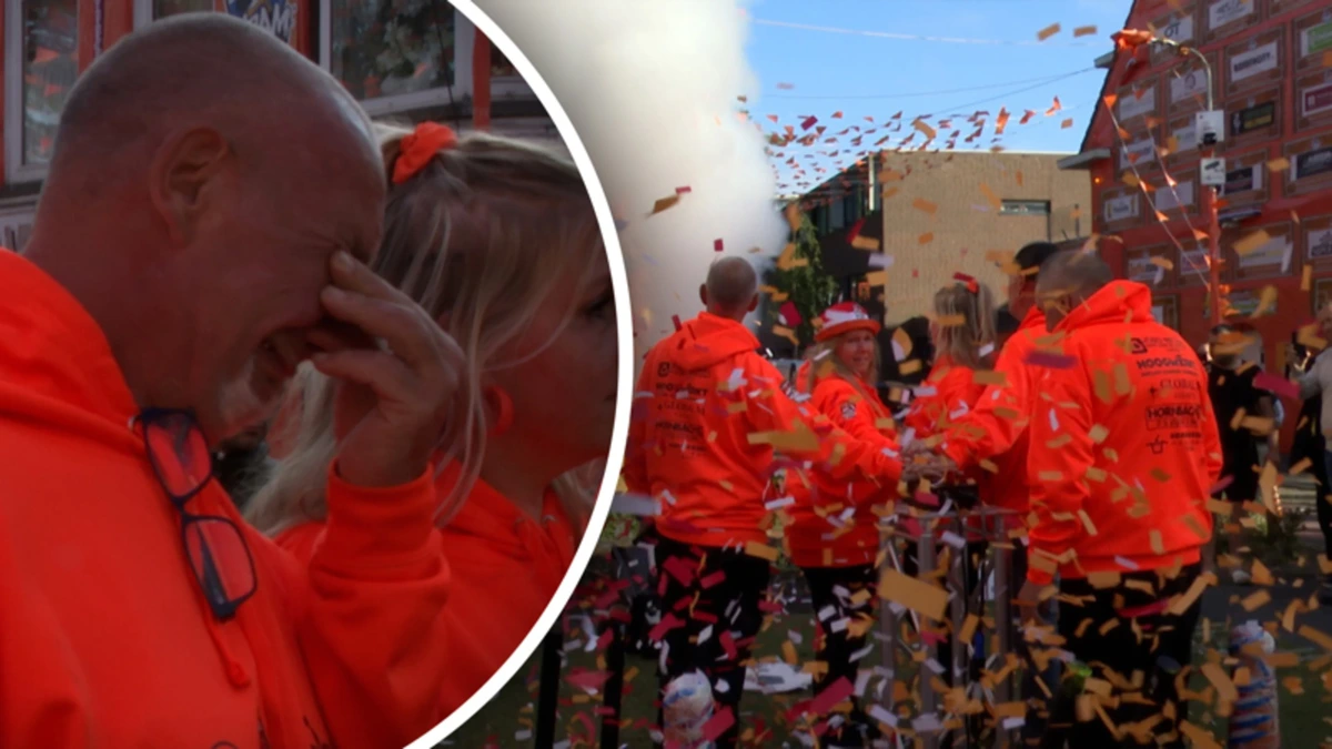 Emotionele opening oranjestraat: 'Ik kom mijn emoties niet in bedwang houden'