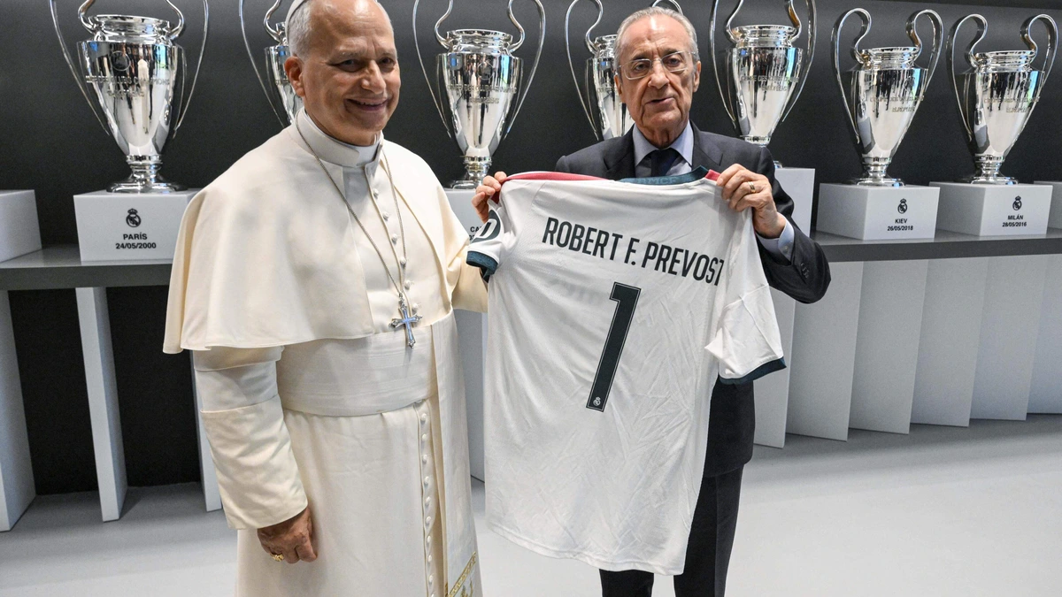 Paus Leo XIV maakt geen vrienden bij Barcelona-fans na bekentenis over Real: ’De paus is voor alle ploegen, maar Robert Prevost is voor Madrid’