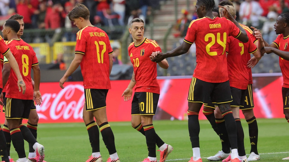 België geeft Nederlands elftal het goede voorbeeld en legt Tunesië met grote cijfers over de knie