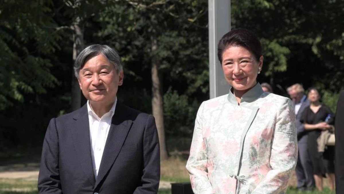 Planten van nieuwe boom door Japans keizerspaar trekt veel bekijks in Amsterdamse bos