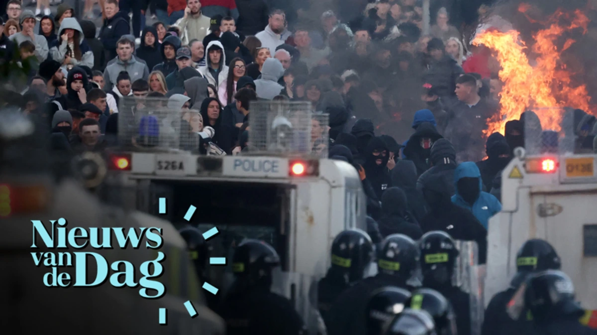 Na hevige anti-immigratie-rellen Belfast: ‘Er is een grens van wat je mensen kunt aandoen!’
