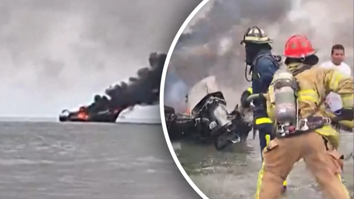 Grote brand verwoest tientallen vissersboten in Ecuadoriaanse haven