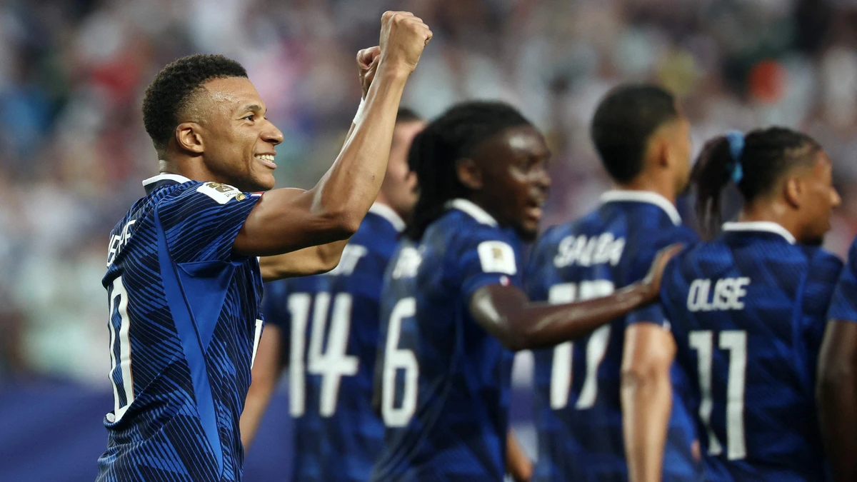Kylian Mbappé leidt Frankrijk in 100e interland in door noodweer stilgelegd duel langs Irak op WK 2026